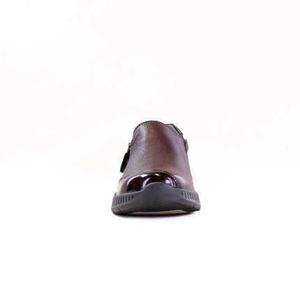 Suave Geneve Slip On (Women's) - Burgundy/Gerbera