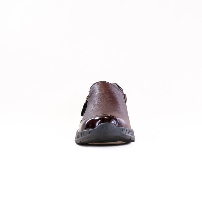 Suave Geneve Slip On (Women's) - Burgundy/Gerbera