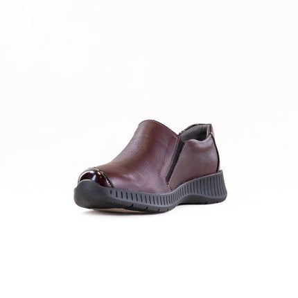 Suave Geneve Slip On (Women's) - Burgundy/Gerbera