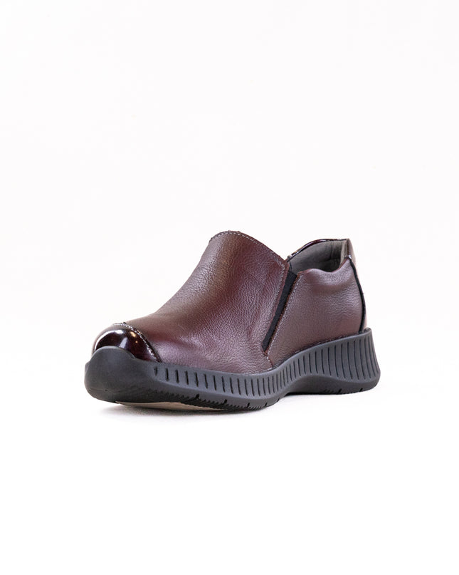 Suave Geneve Slip On (Women's) - Burgundy/Gerbera