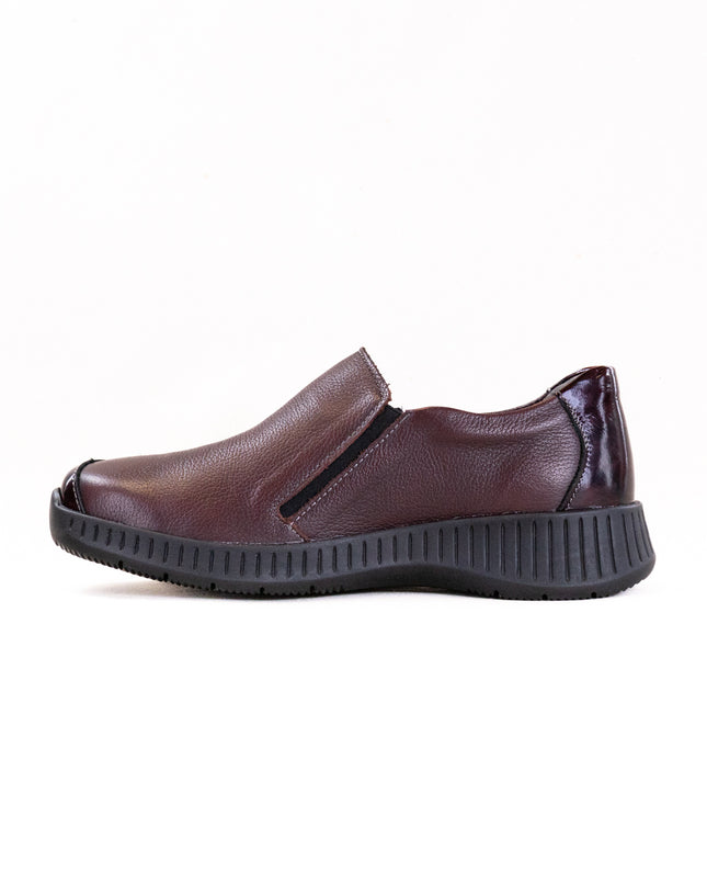 Suave Geneve Slip On (Women's) - Burgundy/Gerbera