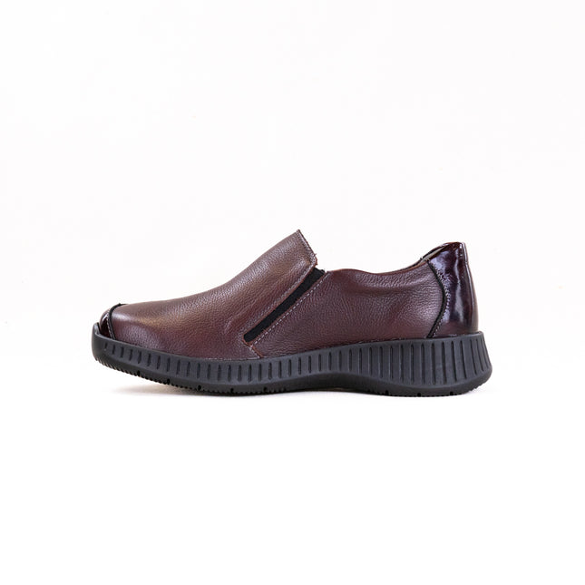 Suave Geneve Slip On (Women's) - Burgundy/Gerbera