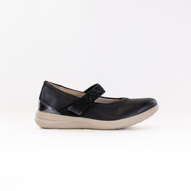 Fidelio Hallux Hi-Energy Mary Jane (Women's) - Black Leather