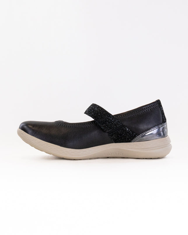 Fidelio Hallux Hi-Energy Mary Jane (Women's) - Black Leather