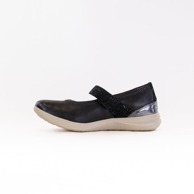 Fidelio Hallux Hi-Energy Mary Jane (Women's) - Black Leather