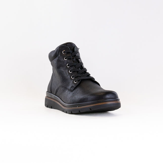 Fidelio Harper Ankle Boot (Women) - Black Leather