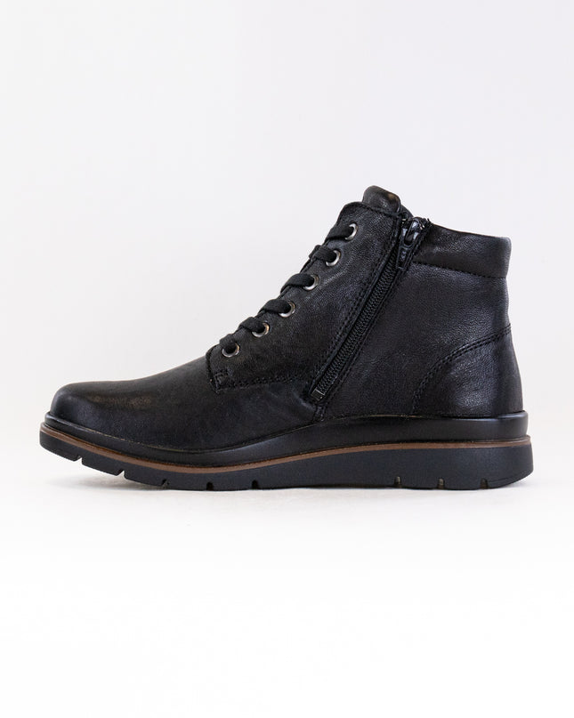 Fidelio Harper Ankle Boot (Women) - Black Leather
