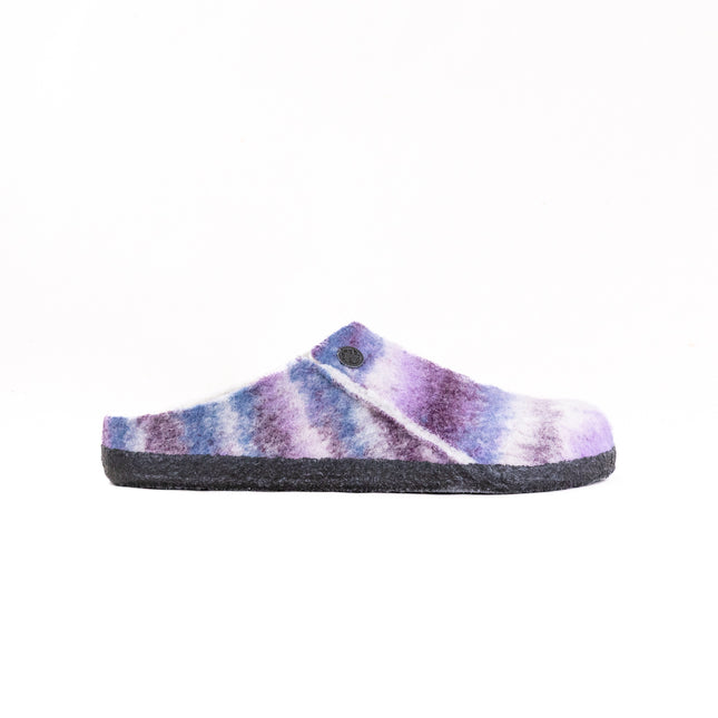 Birkenstock Zermatt Shearling (Women's) - Dyed Stripes Mauve