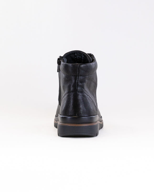 Fidelio Harper Ankle Boot (Women) - Black Leather
