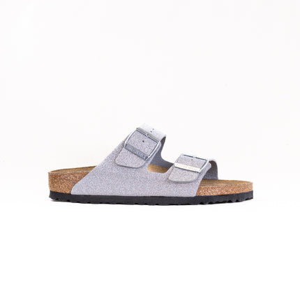 Birkenstock Arizona (Unisex) - Shiny Glitter Silver