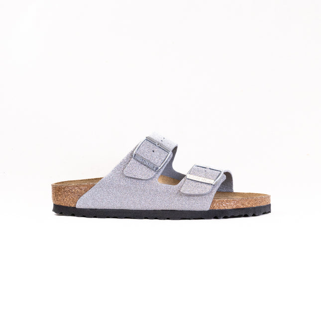 Birkenstock Arizona (Unisex) - Shiny Glitter Silver