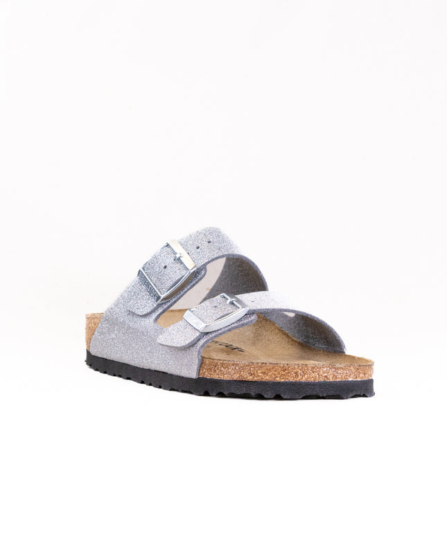 Birkenstock Arizona (Unisex) - Shiny Glitter Silver