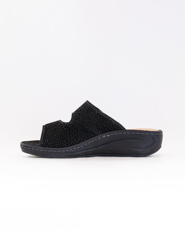 Fidelio Hallux 434113 (Women's) - Black Print Suede