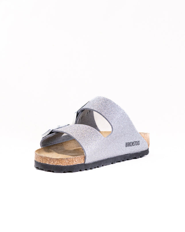 Birkenstock Arizona (Unisex) - Shiny Glitter Silver