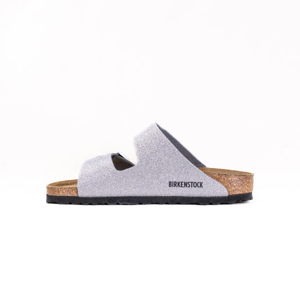 Birkenstock Arizona (Unisex) - Shiny Glitter Silver