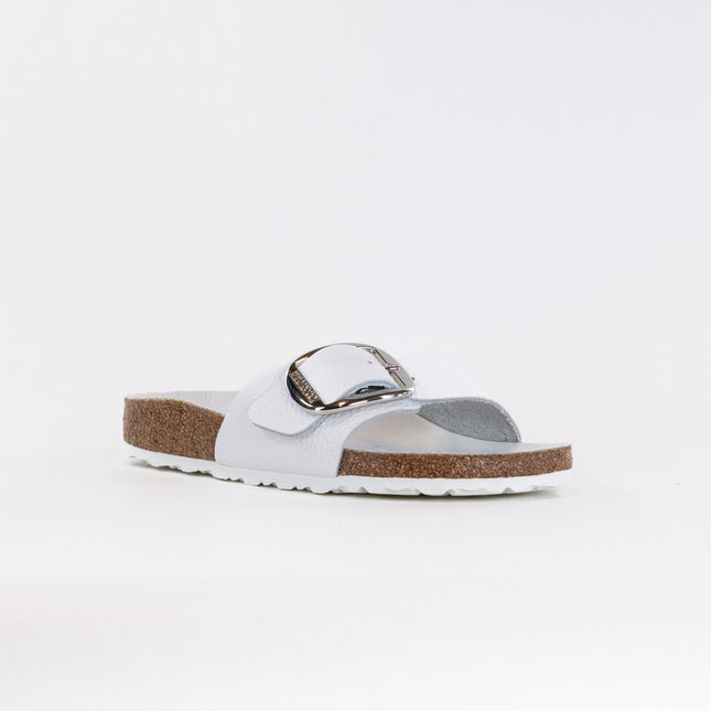Birkenstock Madrid Big Buckle (Women's) - White Leather