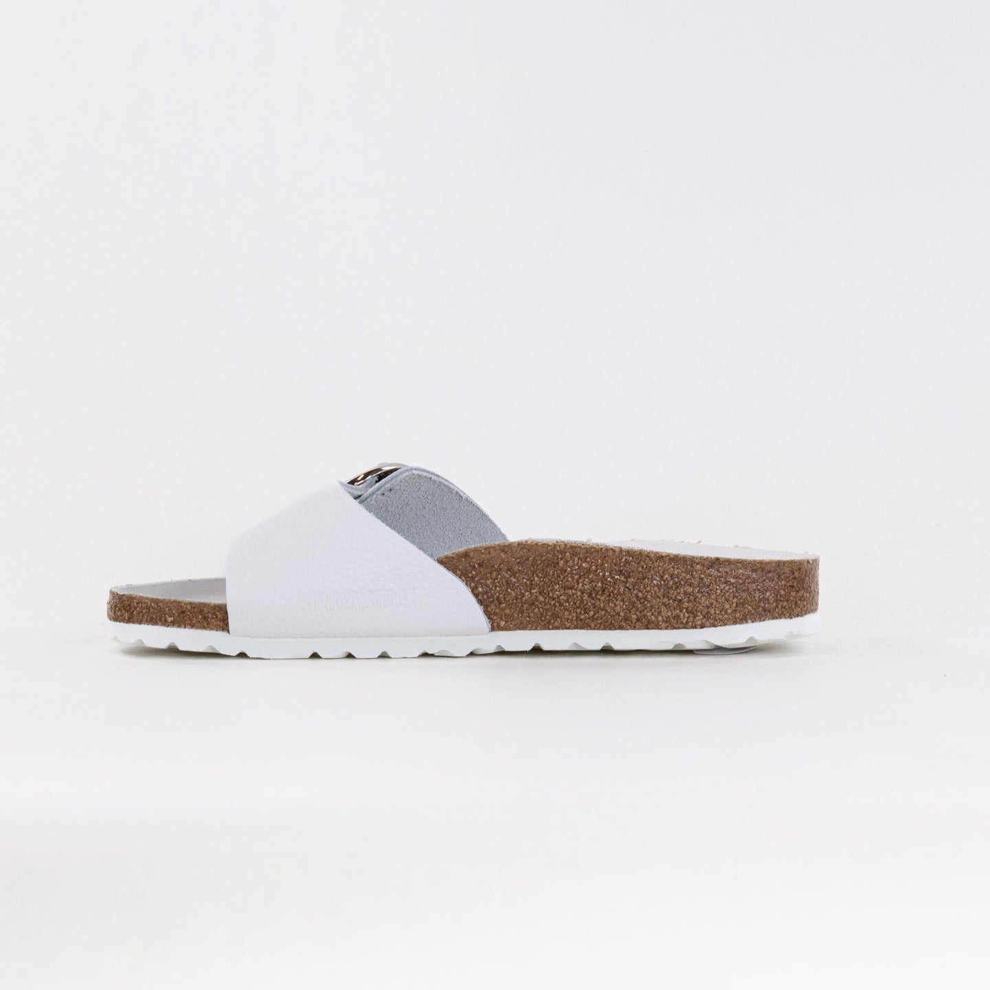 Birkenstock Madrid Big Buckle (Women's) - White Leather