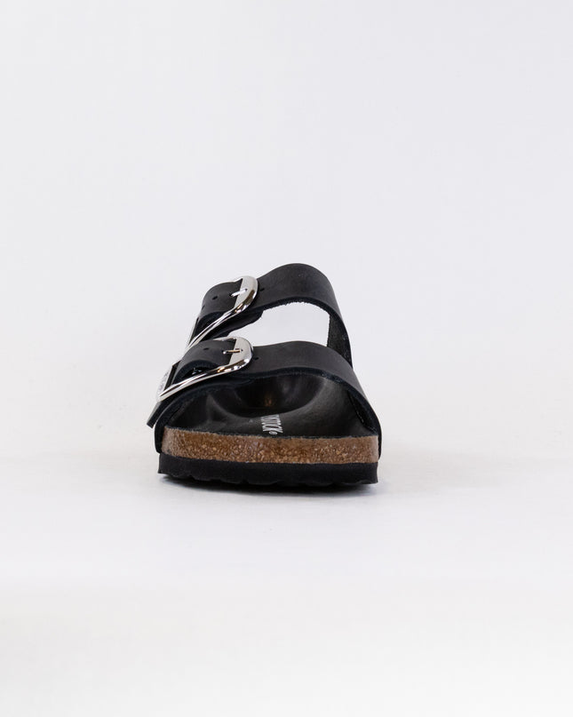 Birkenstock Arizona Big Buckle (Women's) - Black Leather