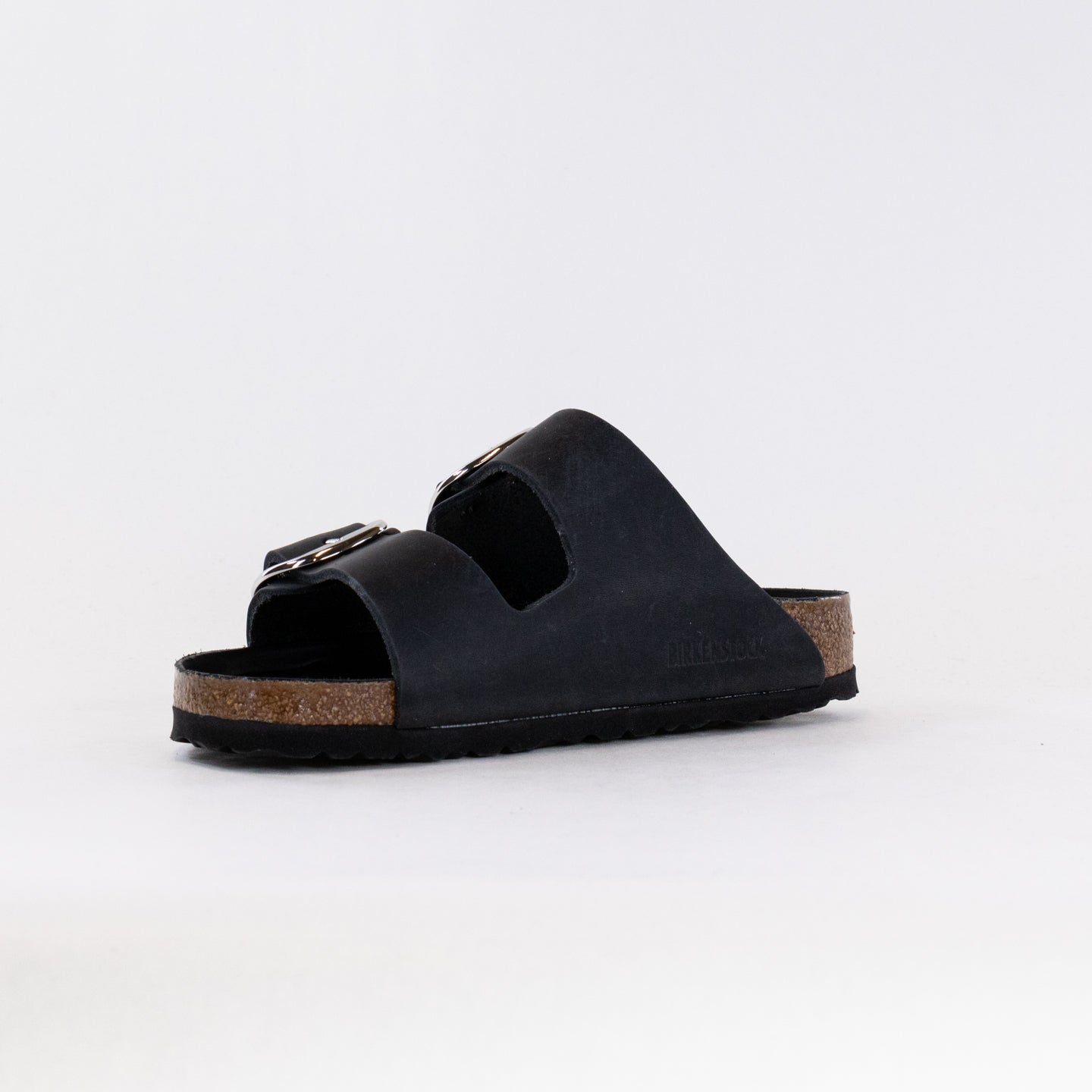 Birkenstock Arizona Big Buckle (Women's) - Black Leather