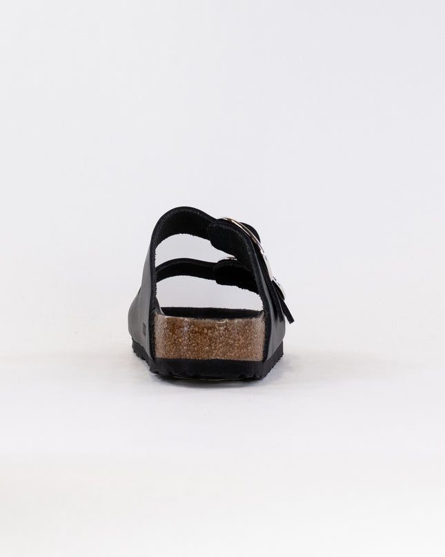 Birkenstock Arizona Big Buckle (Women's) - Black Leather