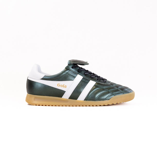 Gola Classics Stadium '86 Sneakers (Women's) - Bottle Green/Off White