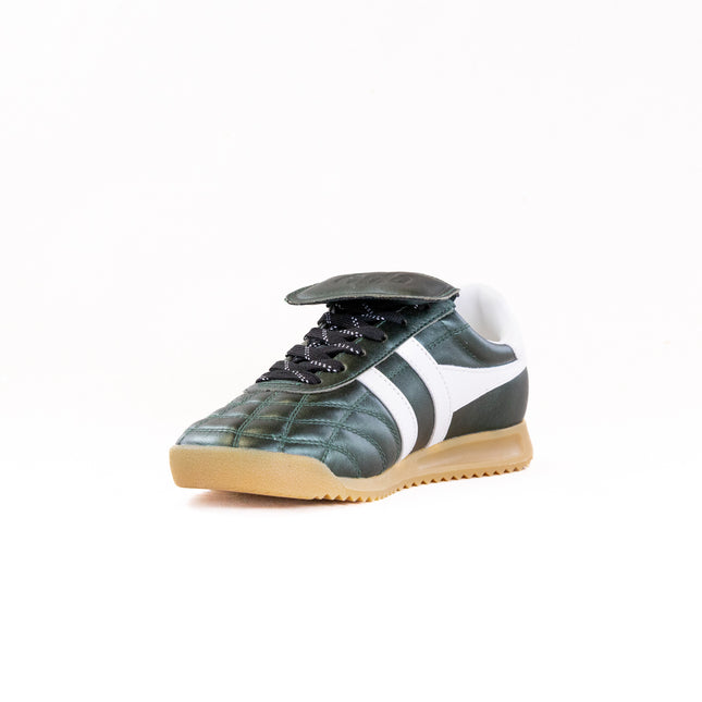 Gola Classics Stadium '86 Sneakers (Women's) - Bottle Green/Off White