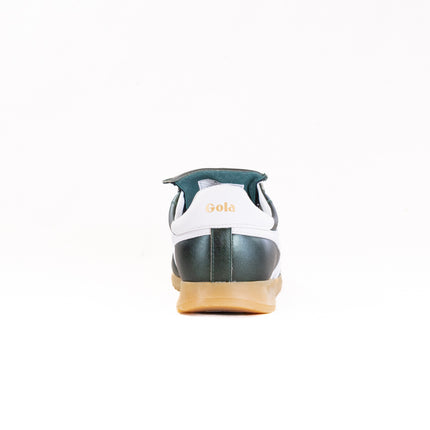 Gola Classics Stadium '86 Sneakers (Women's) - Bottle Green/Off White