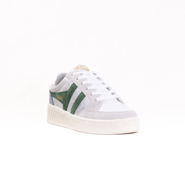 Gola Classics Superslam Blaze Sneakers (Women's) - Silver/Evergreen/Chalk/Pink