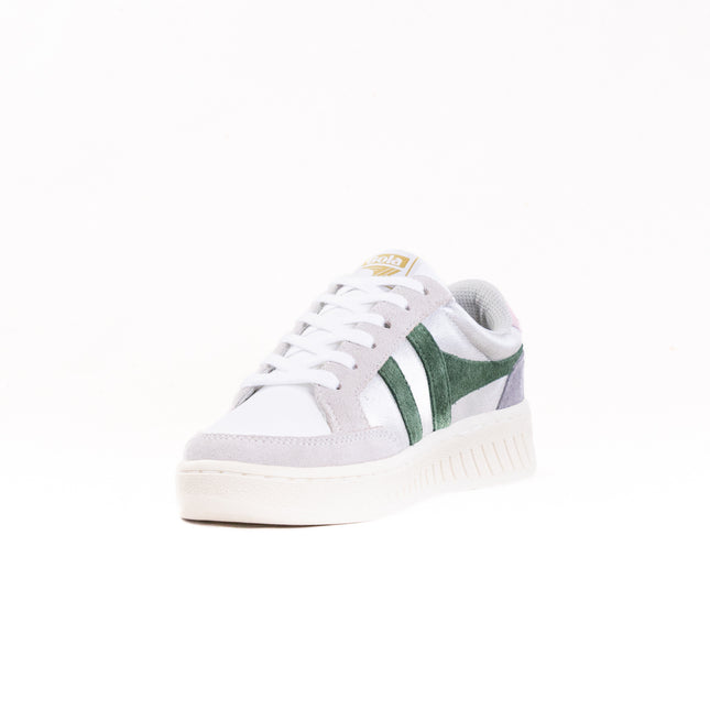Gola Classics Superslam Blaze Sneakers (Women's) - Silver/Evergreen/Chalk/Pink
