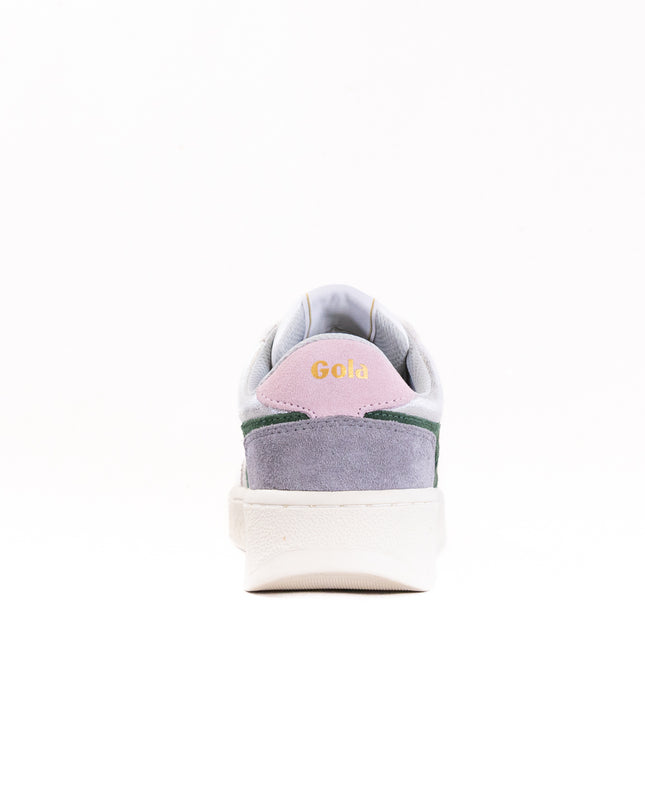 Gola Classics Superslam Blaze Sneakers (Women's) - Silver/Evergreen/Chalk/Pink