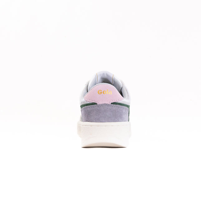 Gola Classics Superslam Blaze Sneakers (Women's) - Silver/Evergreen/Chalk/Pink