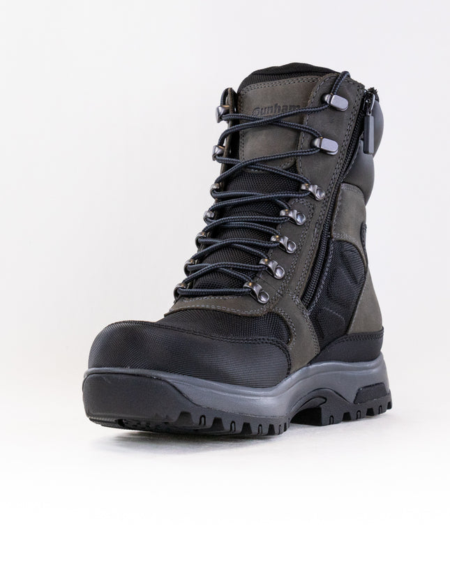 Dunham 8000Works Waterproof 8-Inch Ubal Boot (Men's) - Black/Castlerock