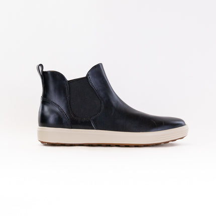 ECCO Soft 7 Chelsea Bootie (Women's) - Black