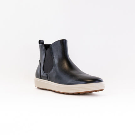 ECCO Soft 7 Chelsea Bootie (Women's) - Black