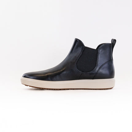 ECCO Soft 7 Chelsea Bootie (Women's) - Black