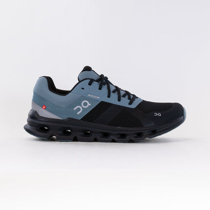 On Cloudrunner Waterproof (Men's) - Black/Tide