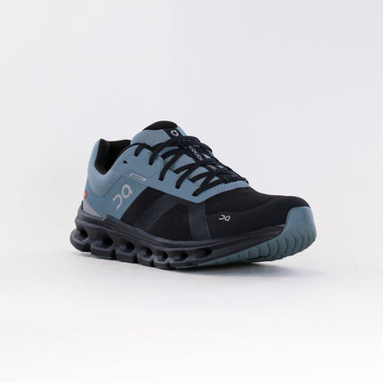 On Cloudrunner Waterproof (Men's) - Black/Tide