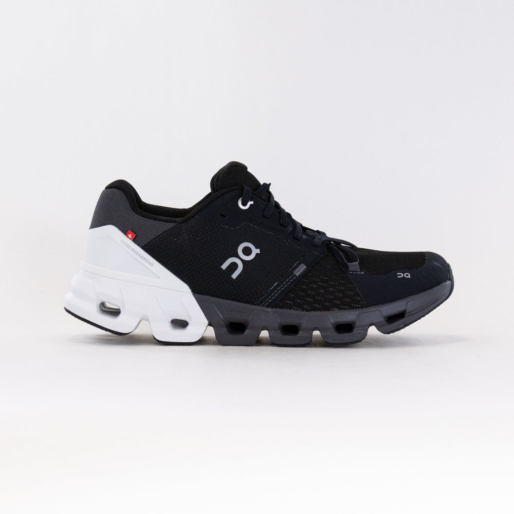 On Cloudflyer 4 Wide (Men's) - Black/White