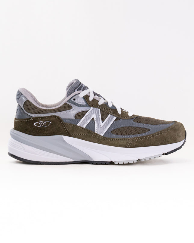 New Balance 990V6 (Unisex) - Olive