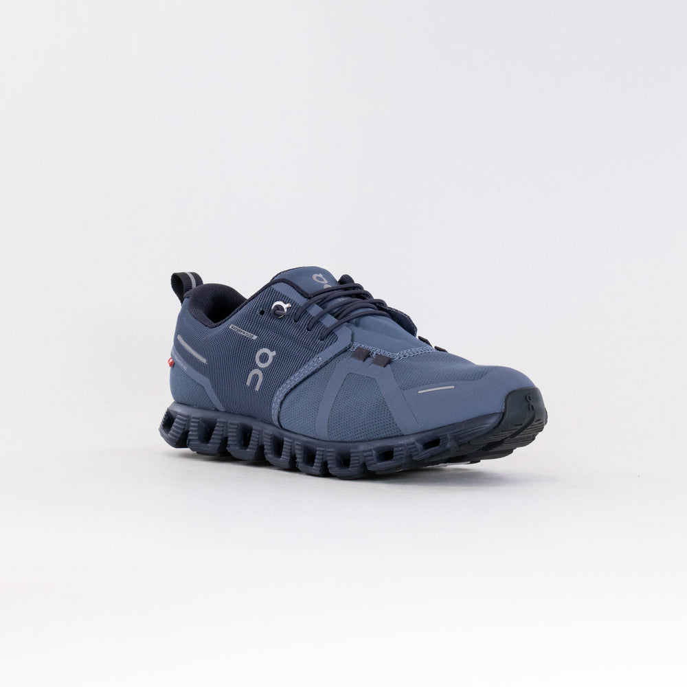 On Cloud 5 Waterproof (Women's) - Metal/Navy