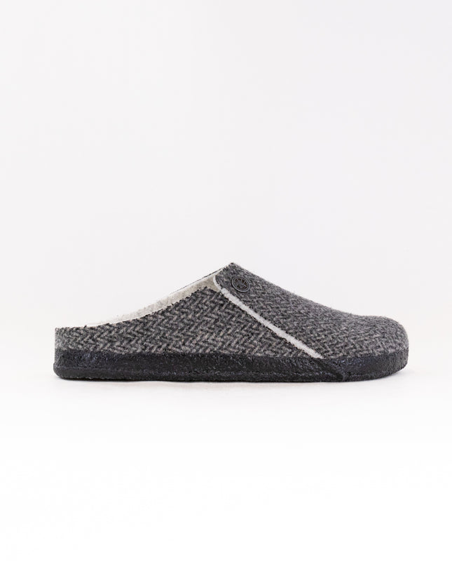 Birkenstock Zermatt Shearling (Women's) - Herringbone Gray/Natural