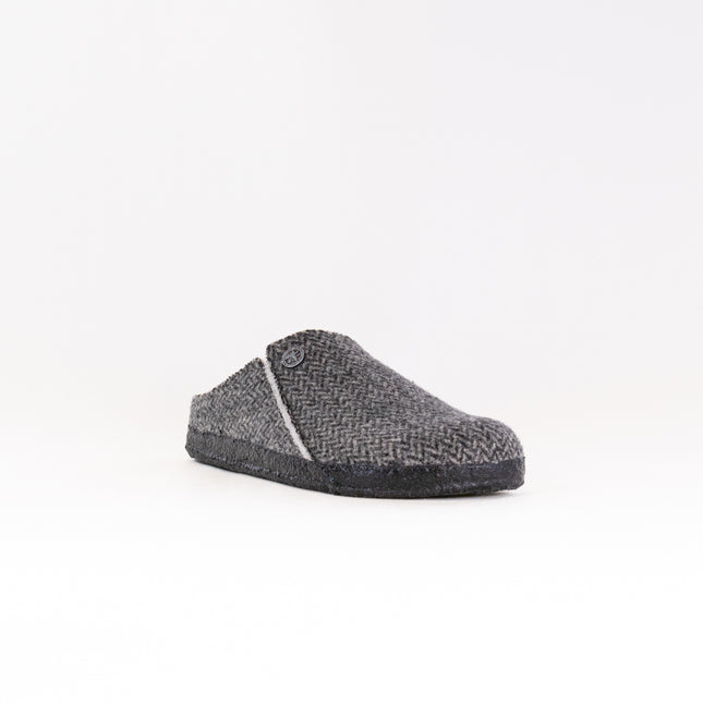 Birkenstock Zermatt Shearling (Women's) - Herringbone Gray/Natural