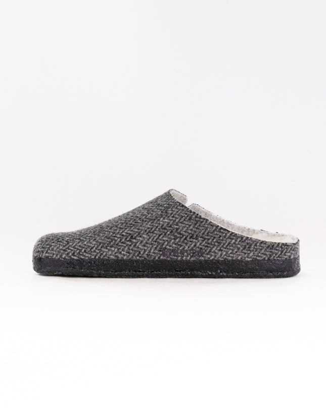 Birkenstock Zermatt Shearling (Women's) - Herringbone Gray/Natural