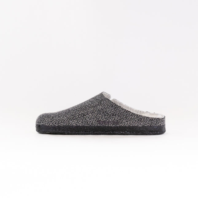 Birkenstock Zermatt Shearling (Women's) - Herringbone Gray/Natural