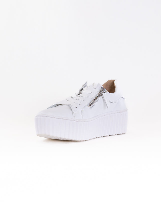 Gabor 23.200.21 Double Zip Platform Sneaker (Women's) - ICE