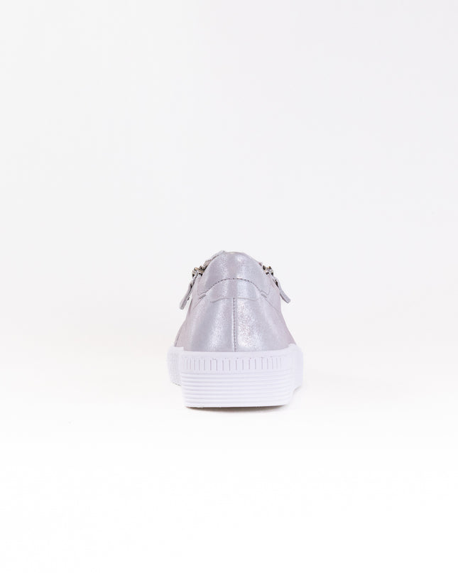 Gabor 43.334.61 Double Zip Sneaker (Women's) - Light Grey