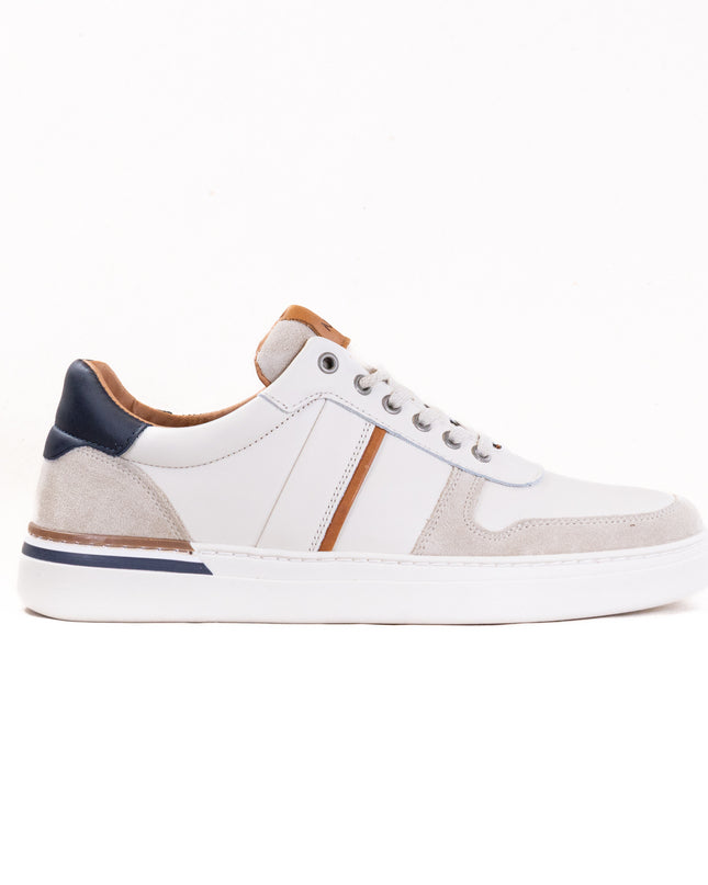 Naot Swift (Men's) - White/Brown/Navy