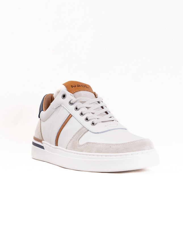 Naot Swift (Men's) - White/Brown/Navy