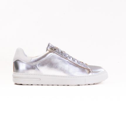 Birkenstock Bend Low (Women's) - Silver Metallic Leather