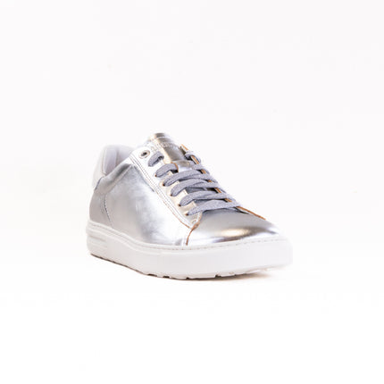 Birkenstock Bend Low (Women's) - Silver Metallic Leather